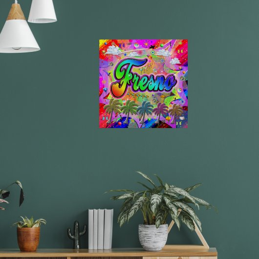 Fresno Vista Express Poster (Wohnzimmer 1)
