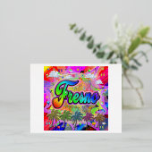 Fresno Vista Express Postkarte (Stehend vorne)