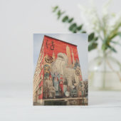 Fresque Shanghai - Maler - Lyon Postkarte (Stehend Vorderseite)