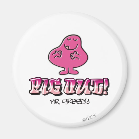 Fress dich voll! magnet (Vorne)