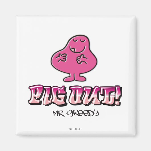 Fress dich voll! magnet (Vorne)