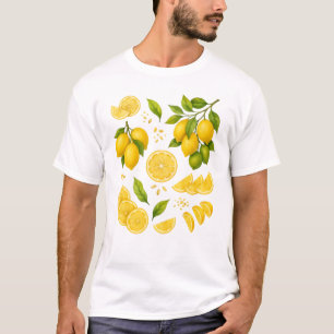Fress Lemon Sommer Saison T-Shirt