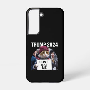 Fress Mich Nicht Katzen Für Trump 2024 Samsung Galaxy Hülle