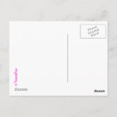 Fresse halten postkarte (Rückseite)