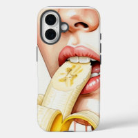 Fressende Banane