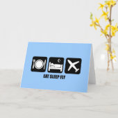 Fressfliege Karte (Gelbe Blume)
