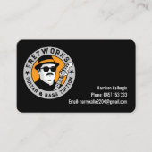 Fret Works - Visitenkarte (Vorderseite)