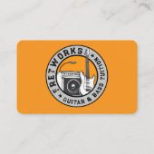 Fret Works - Visitenkarte (Rückseite)