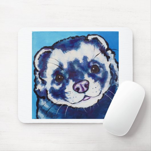 Frettchen 1 mousepad (Mit Mouse)