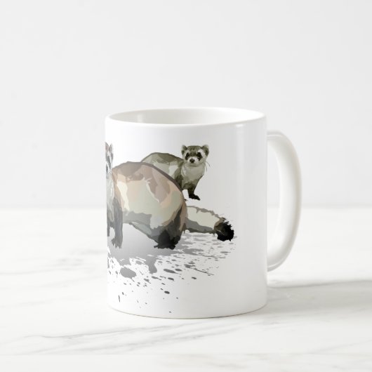 Frettchen 2 kaffeetasse (VorderseiteRechts)