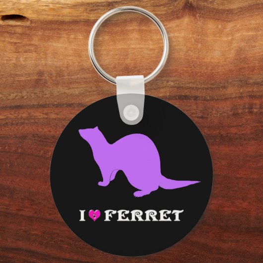 Frettchen (5) schlüsselanhänger (Vorderseite)