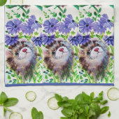 Frettchen & Blume Küchentücher (Gefaltet)
