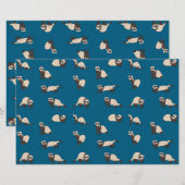 Frettchen   briefpapier (Vorne/Hinten)