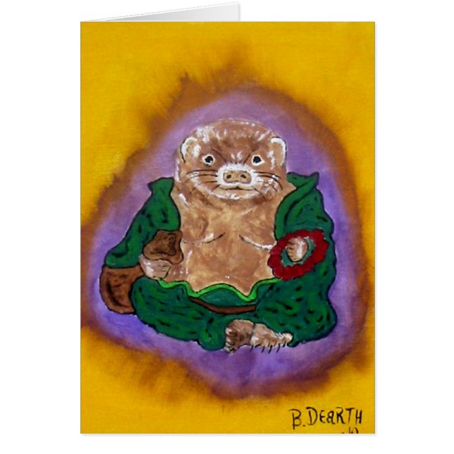 Frettchen Buddha (Vorne)