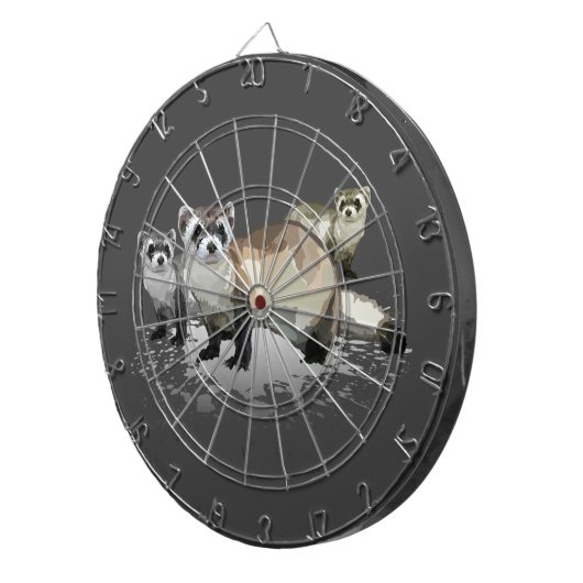 Frettchen Dartscheibe (Vorderseite rechts)