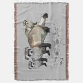 Frettchen Decke (Vorderseite Vertikal)