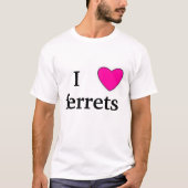 Frettchen der Liebe I T-Shirt (Vorderseite)