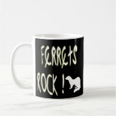 Frettchen-Felsen! Tasse (Links)