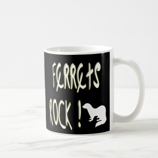 Frettchen-Felsen! Tasse (Rechts)