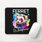 Frettchen-Flüsterer Comfort Colors Erwachsener Sch Mousepad (Mit Mouse)