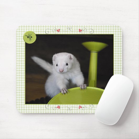Frettchen-Frühling - MousePad (Mit Mouse)