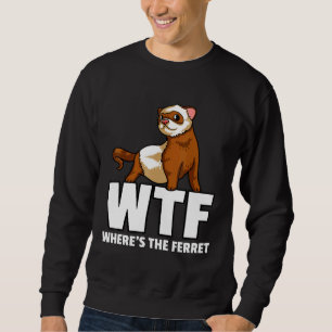 Frettchen für den Besitzer eines Frettchens Sweatshirt