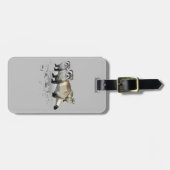 Frettchen Gepäckanhänger (Vorderseite horizontal)