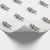 Frettchen Geschenkpapier (Ecke)