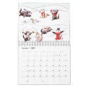 Frettchen-Geschichten-Kalender: Illustrierte Kalender (Jan 2027)