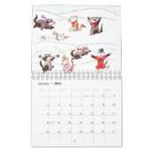 Frettchen-Geschichten-Kalender: Illustrierte Kalender (Jan 2026)