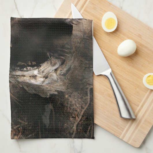 Frettchen-Gesicht Geschirrtuch (Viertel Falte)