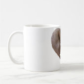 Frettchen-Herz-Tasse Kaffeetasse (Links)