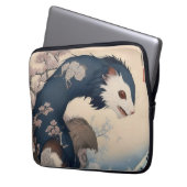 Frettchen - Japan - Computertasche Laptopschutzhülle (Vorderseite Links)
