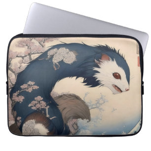 Frettchen - Japan - Computertasche Laptopschutzhülle