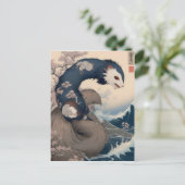 Frettchen - Japan Postkarte (Stehend Vorderseite)