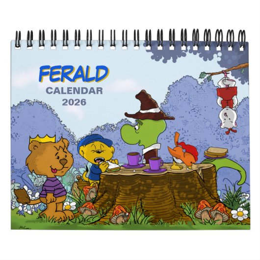 Frettchen-Kalender 2026 Kalender (Titelbild)