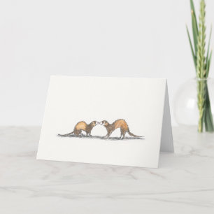 Frettchen-Karte Karte