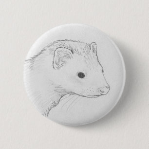 Frettchen-Knopf - Theo Button