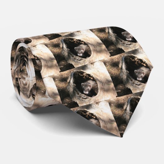 Frettchen Krawatte (Gerollt)