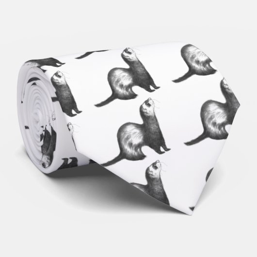 Frettchen-Krawatte Krawatte (Gerollt)