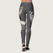 Frettchen Leggings (Rückseite)