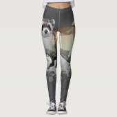 Frettchen Leggings (Vorderseite)