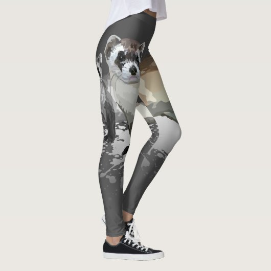 Frettchen Leggings (Rechts)