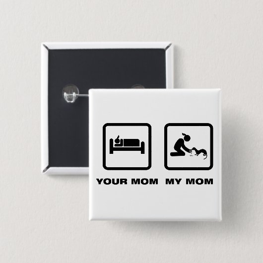 Frettchen-Liebhaber Button (Vorne & Hinten)