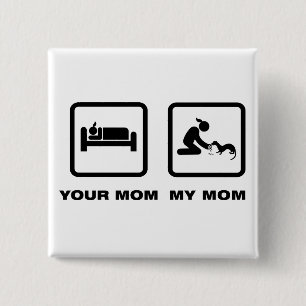 Frettchen-Liebhaber Button