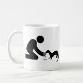 Frettchen-Liebhaber Kaffeetasse (Links)