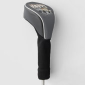Frettchen machen mich glücklich golf headcover (angewinkelt)