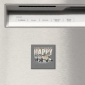 Frettchen machen mich glücklich magnet (In Situ (Geschirrspüler))