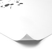 Frettchen machen mich glücklich Süßer Frettchenlie Poster (Ecke)