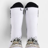 Frettchen machen mich glücklich Süßer Frettchenlie Socken (Oben)